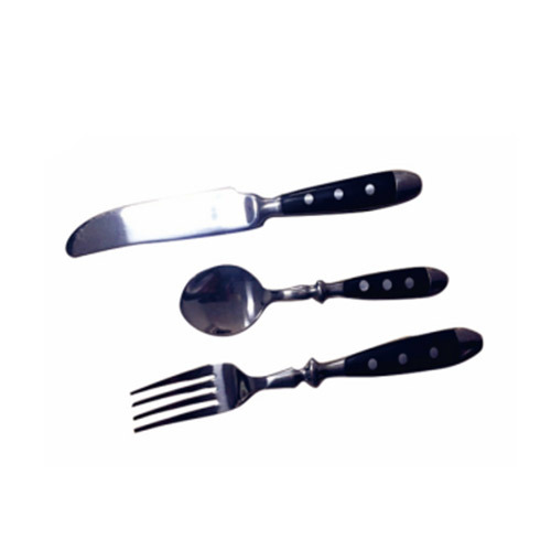 High quality CNC food-grade stainless steel 304 fork and knife rapid prototype with mirror-polish/colorful anidized CNC parts